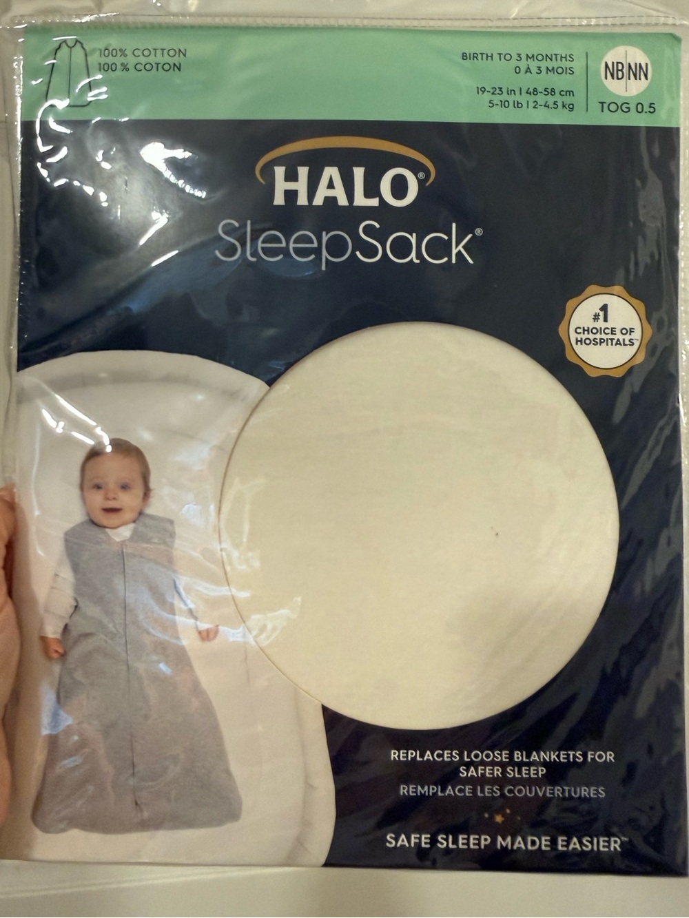 NEW Hali SleepSack - newborn